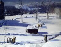 Bellows, George - Blue Snow, the Battery